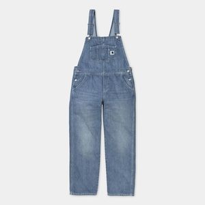 Carhartt work in progres denim overall women’s M